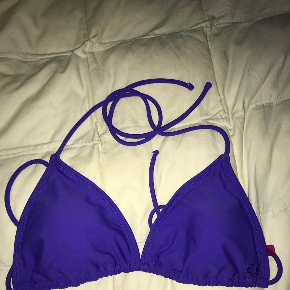 Purple Bikini Top